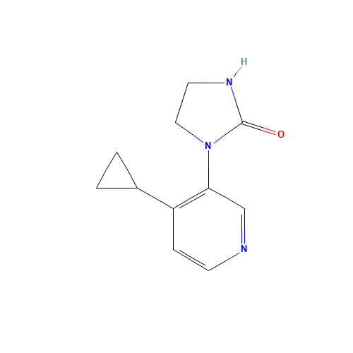 1-(4-cyclopropylpyridin-3-yl)imidazolidin-2-one (CAS: 1404119-18-1) - Related Chemical Product