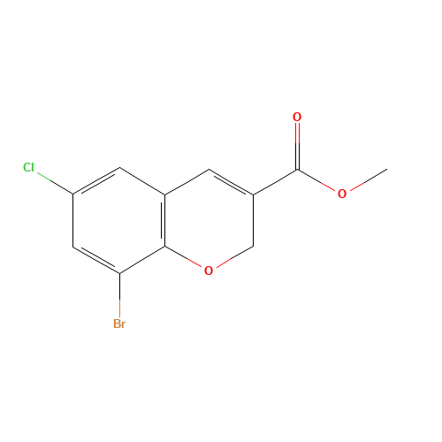 methyl 8-bromo-6-chloro-2H-chromene-3-carboxylate (CAS: 885271-05-6) - Related Chemical Product