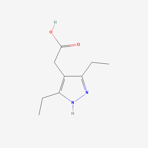 2-(3,5-diethyl-1H-pyrazol-4-yl)acetic acid (CAS: 960061-50-1) - Related Chemical Product