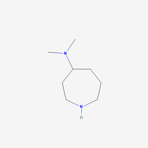 N,N-dimethylazepan-4-amine (CAS: 933704-58-6) - Chemical Structure and Molecular Formula 
