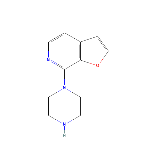 7-piperazin-1-ylfuro[2,3-c]pyridine (CAS: 209160-83-8) - Related Chemical Product
