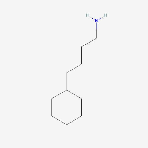 4-cyclohexylbutan-1-amine (CAS: 4441-59-2) - Chemical Structure and Molecular Formula 