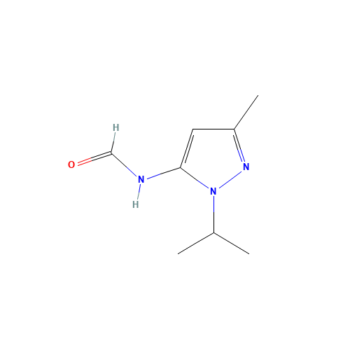 N-(5-methyl-2-propan-2-ylpyrazol-3-yl)formamide (CAS: 1462952-09-5) - Related Chemical Product