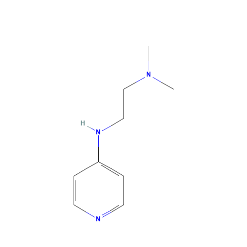N',N'-dimethyl-N-pyridin-4-ylethane-1,2-diamine (CAS: 63764-14-7) - Related Chemical Product