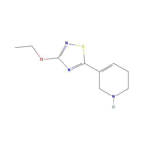 3-ethoxy-5-(1,2,3,6-tetrahydropyridin-5-yl)-1,2,4-thiadiazole (CAS: 122683-63-0) - Related Chemical Product