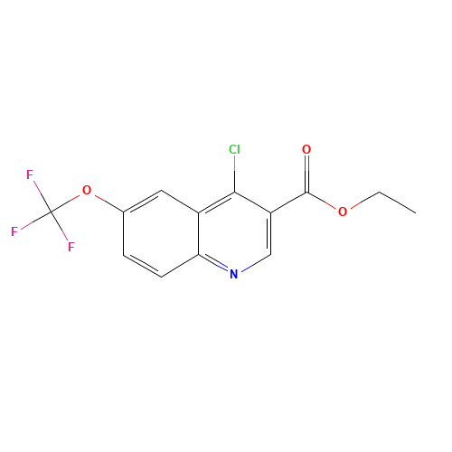 ethyl 4-chloro-6-(trifluoromethoxy)quinoline-3-carboxylate (CAS: 207231-23-0) - Related Chemical Product