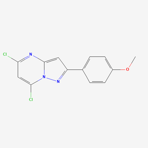 5,7-dichloro-2-(4-methoxyphenyl)pyrazolo[1,5-a]pyrimidine (CAS: 1159982-73-6) - Related Chemical Product