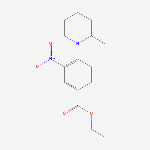 ethyl 4-(2-methylpiperidin-1-yl)-3-nitrobenzoate (CAS: 1141473-70-2) - Related Chemical Product