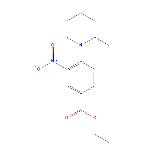 ethyl 4-(2-methylpiperidin-1-yl)-3-nitrobenzoate (CAS: 1141473-70-2) - Related Chemical Product