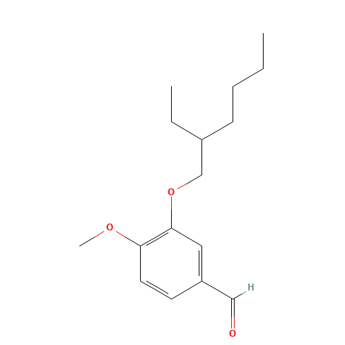 3-(2-ethylhexoxy)-4-methoxybenzaldehyde (CAS: 153285-70-2) - Related Chemical Product