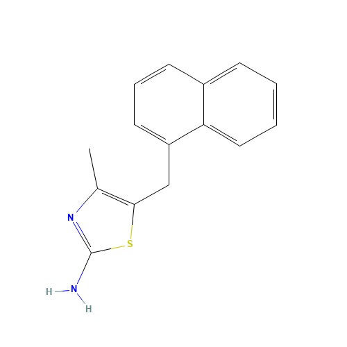 4-methyl-5-(naphthalen-1-ylmethyl)-1,3-thiazol-2-amine (CAS: 93734-25-9) - Related Chemical Product