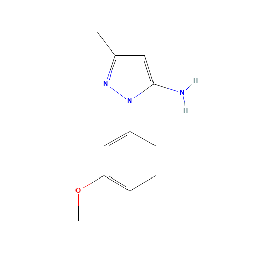2-(3-methoxyphenyl)-5-methylpyrazol-3-amine (CAS: 92721-94-3) - Related Chemical Product
