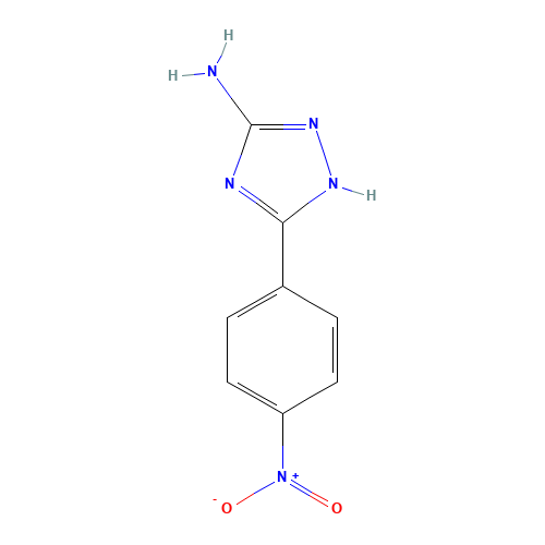 5-(4-nitrophenyl)-1H-1,2,4-triazol-3-amine (CAS: 59301-21-2) - Related Chemical Product