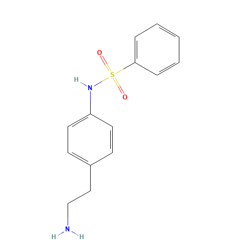 N-[4-(2-aminoethyl)phenyl]benzenesulfonamide (CAS: 159182-12-4) - Related Chemical Product