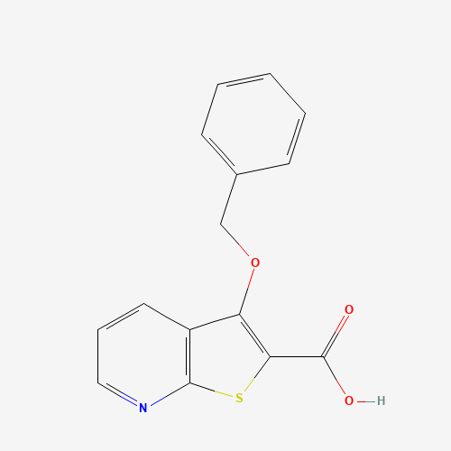 3-phenylmethoxythieno[2,3-b]pyridine-2-carboxylic acid (CAS: 152524-93-1) - Related Chemical Product