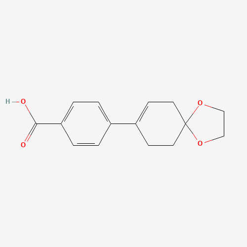 4-(1,4-dioxaspiro[4.5]dec-7-en-8-yl)benzoic acid (CAS: 163260-71-7) - Related Chemical Product