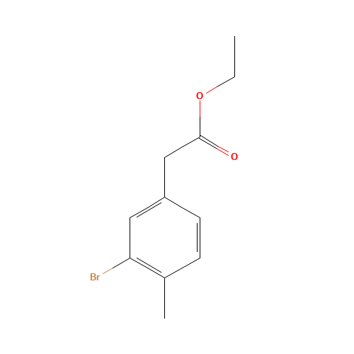 ethyl 2-(3-bromo-4-methylphenyl)acetate (CAS: 1201633-86-4) - Related Chemical Product