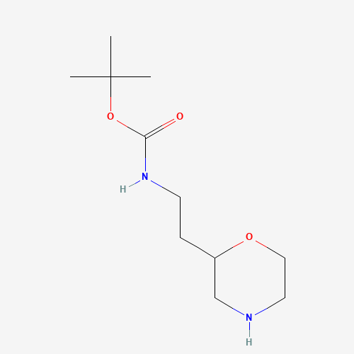 tert-butyl N-(2-morpholin-2-ylethyl)carbamate (CAS: 1032507-63-3) - Related Chemical Product