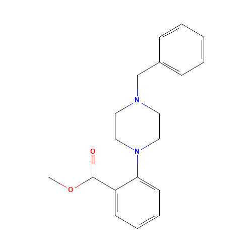 methyl 2-(4-benzylpiperazin-1-yl)benzoate (CAS: 494780-87-9) - Related Chemical Product