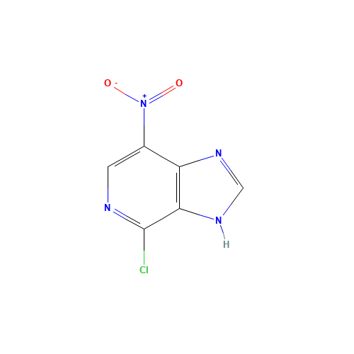4-chloro-7-nitro-1H-imidazo[4,5-c]pyridine (CAS: 201416-36-6) - Related Chemical Product