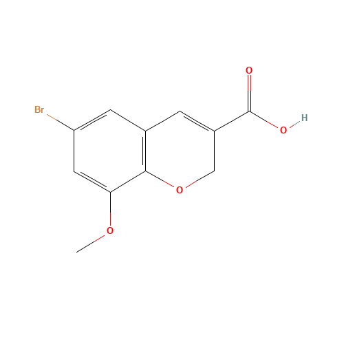 6-bromo-8-methoxy-2H-chromene-3-carboxylic acid (CAS: 885271-13-6) - Related Chemical Product