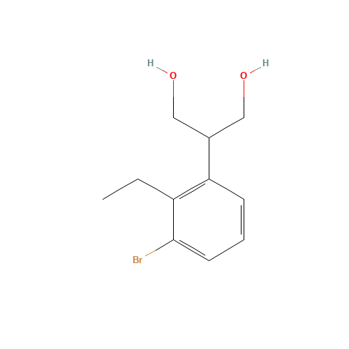2-(3-bromo-2-ethylphenyl)propane-1,3-diol (CAS: 1344998-11-3) - Related Chemical Product