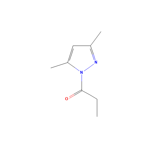 1-(3,5-dimethylpyrazol-1-yl)propan-1-one (CAS: 37612-61-6) - Related Chemical Product