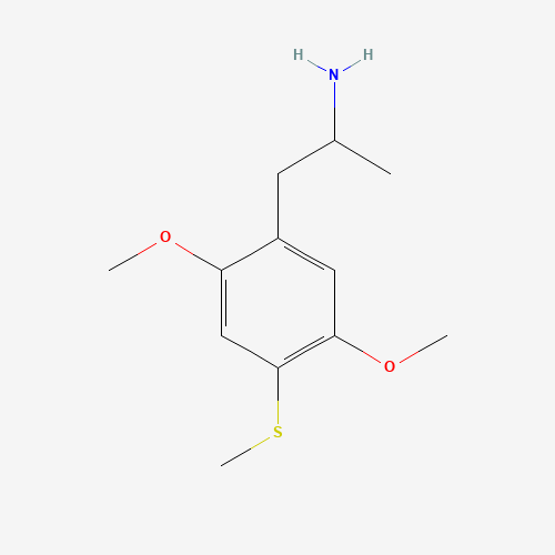 1-(2,5-dimethoxy-4-methylsulfanylphenyl)propan-2-amine (CAS: 69519-59-1) - Related Chemical Product
