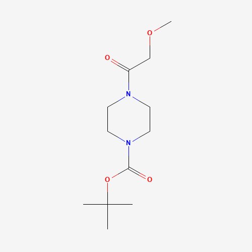 tert-butyl 4-(2-methoxyacetyl)piperazine-1-carboxylate (CAS: 1448362-96-6) - Related Chemical Product