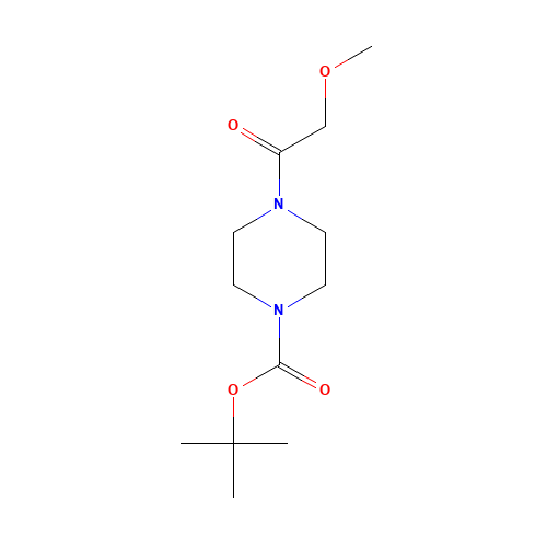 tert-butyl 4-(2-methoxyacetyl)piperazine-1-carboxylate (CAS: 1448362-96-6) - Related Chemical Product