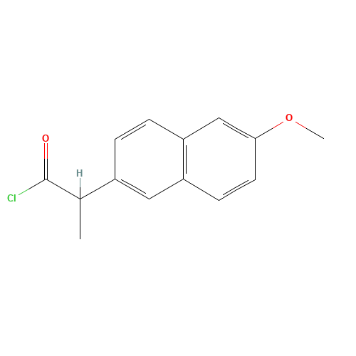 2-(6-methoxynaphthalen-2-yl)propanoyl chloride (CAS: 38835-18-6) - Related Chemical Product