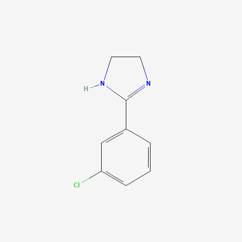 2-(3-chlorophenyl)-4,5-dihydro-1H-imidazole (CAS: 27429-86-3) - Related Chemical Product