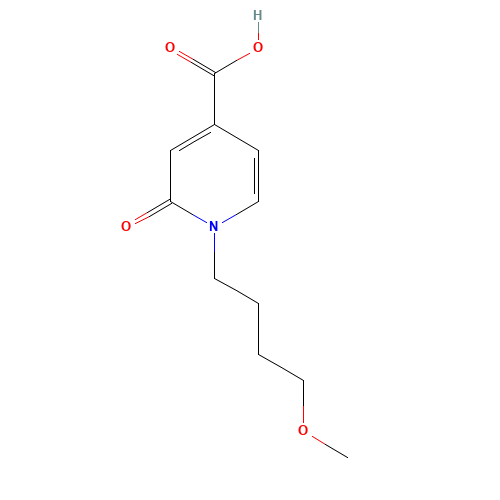 1-(4-methoxybutyl)-2-oxopyridine-4-carboxylic acid (CAS: 1203544-07-3) - Related Chemical Product
