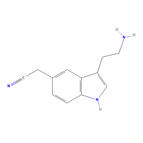 2-[3-(2-aminoethyl)-1H-indol-5-yl]acetonitrile (CAS: 148458-97-3) - Related Chemical Product