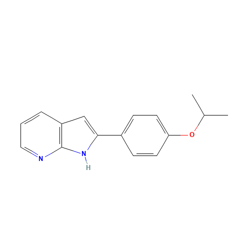 2-(4-propan-2-yloxyphenyl)-1H-pyrrolo[2,3-b]pyridine (CAS: 1346526-16-6) - Related Chemical Product