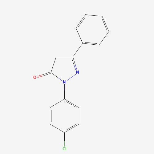 2-(4-chlorophenyl)-5-phenyl-4H-pyrazol-3-one (CAS: 60798-13-2) - Related Chemical Product