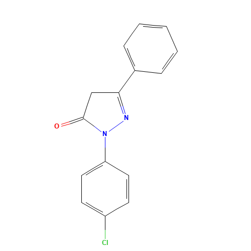 2-(4-chlorophenyl)-5-phenyl-4H-pyrazol-3-one (CAS: 60798-13-2) - Related Chemical Product