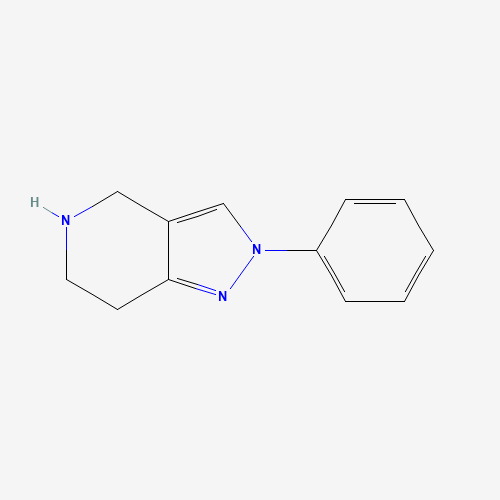 2-phenyl-4,5,6,7-tetrahydropyrazolo[4,3-c]pyridine (CAS: 929973-74-0) - Related Chemical Product