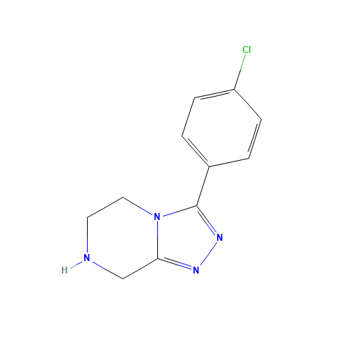 3-(4-chlorophenyl)-5,6,7,8-tetrahydro-[1,2,4]triazolo[4,3-a]pyrazine (CAS: 1250142-90-5) - Related Chemical Product