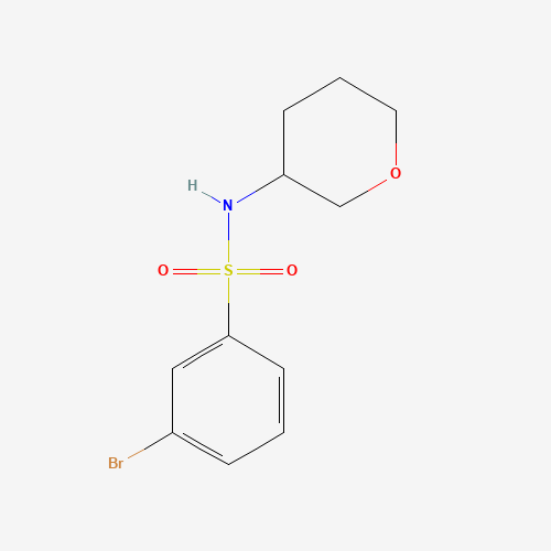 3-bromo-N-(oxan-3-yl)benzenesulfonamide (CAS: 1244123-37-2) - Related Chemical Product
