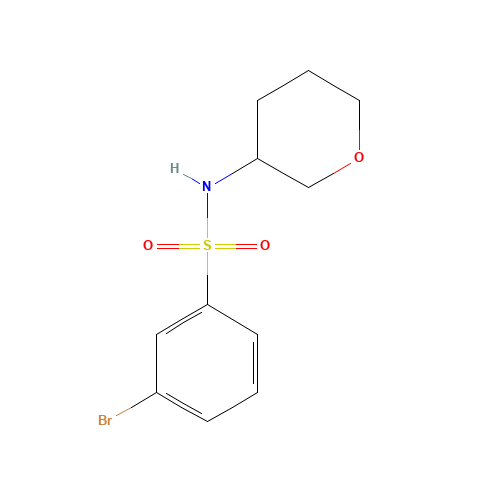 3-bromo-N-(oxan-3-yl)benzenesulfonamide (CAS: 1244123-37-2) - Related Chemical Product