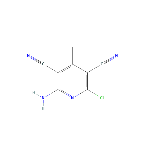 2-amino-6-chloro-4-methylpyridine-3,5-dicarbonitrile (CAS: 64829-09-0) - Related Chemical Product