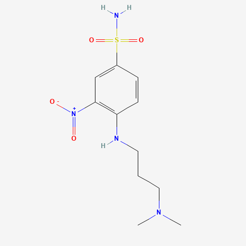 4-[3-(dimethylamino)propylamino]-3-nitrobenzenesulfonamide (CAS: 802557-79-5) - Related Chemical Product