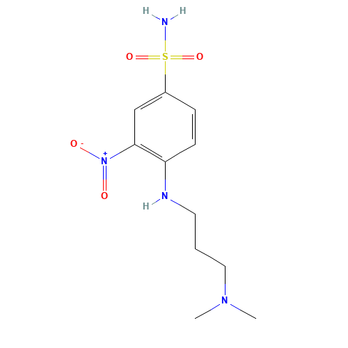 4-[3-(dimethylamino)propylamino]-3-nitrobenzenesulfonamide (CAS: 802557-79-5) - Related Chemical Product