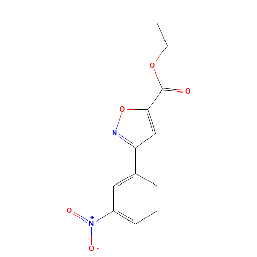 ethyl 3-(3-nitrophenyl)-1,2-oxazole-5-carboxylate (CAS: 383894-06-2) - Related Chemical Product
