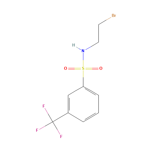 N-(2-bromoethyl)-3-(trifluoromethyl)benzenesulfonamide (CAS: 246236-36-2) - Related Chemical Product