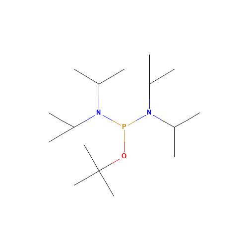 N-[[di(propan-2-yl)amino]-[(2-methylpropan-2-yl)oxy]phosphanyl]-N-propan-2-ylpropan-2-amine (CAS: 137348-88-0) - Related Chemical Product