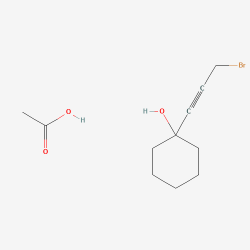 acetic acid;1-(3-bromoprop-1-ynyl)cyclohexan-1-ol (CAS: 54315-45-6) - Related Chemical Product