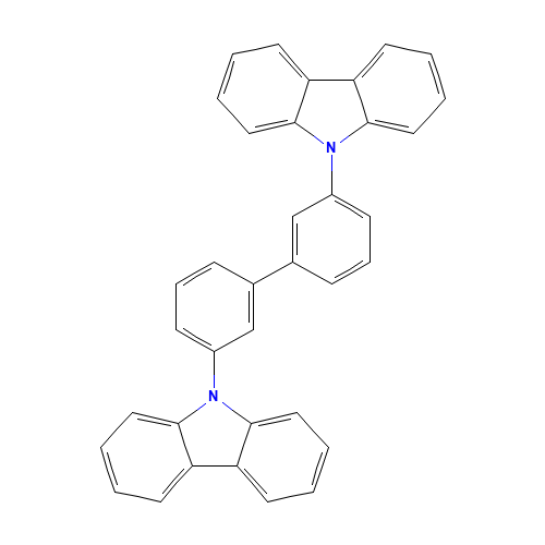9-[3-(3-carbazol-9-ylphenyl)phenyl]carbazole (CAS: 342638-54-4) - Related Chemical Product