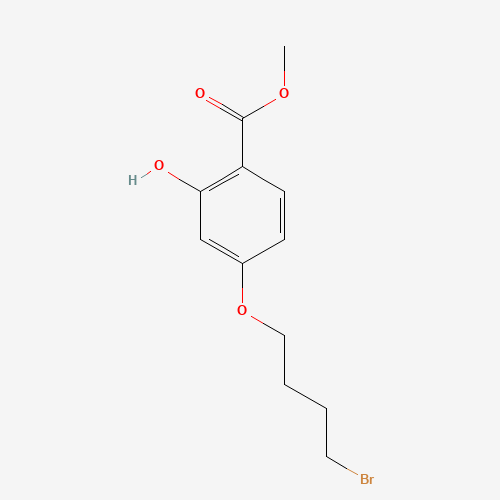methyl 4-(4-bromobutoxy)-2-hydroxybenzoate (CAS: 875455-39-3) - Related Chemical Product